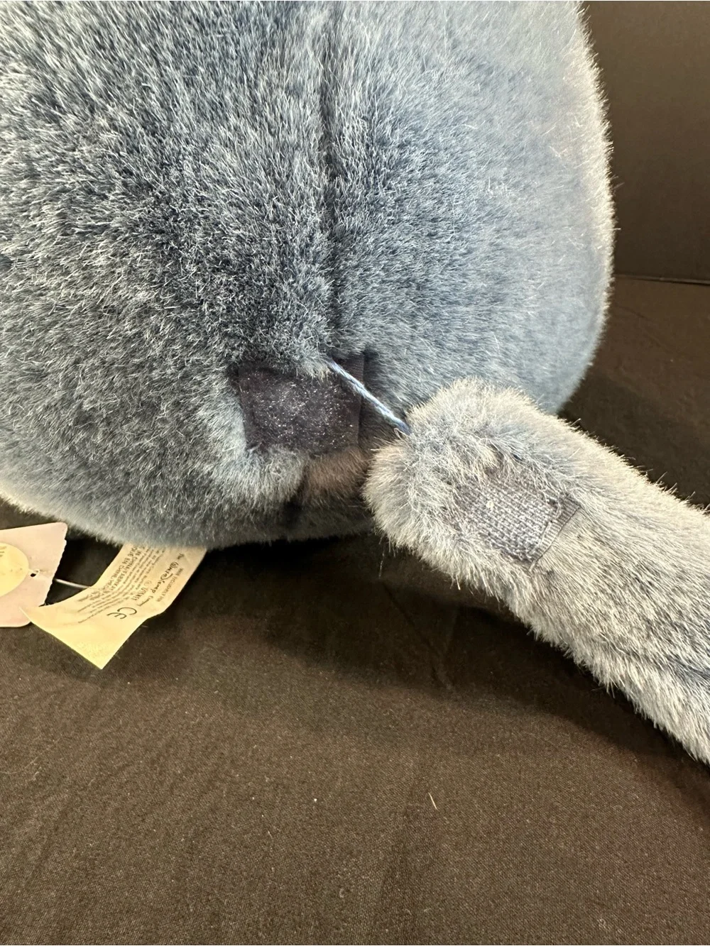 Vintage The Disney Store Eeyore Plush with Removable Tail - NWT!